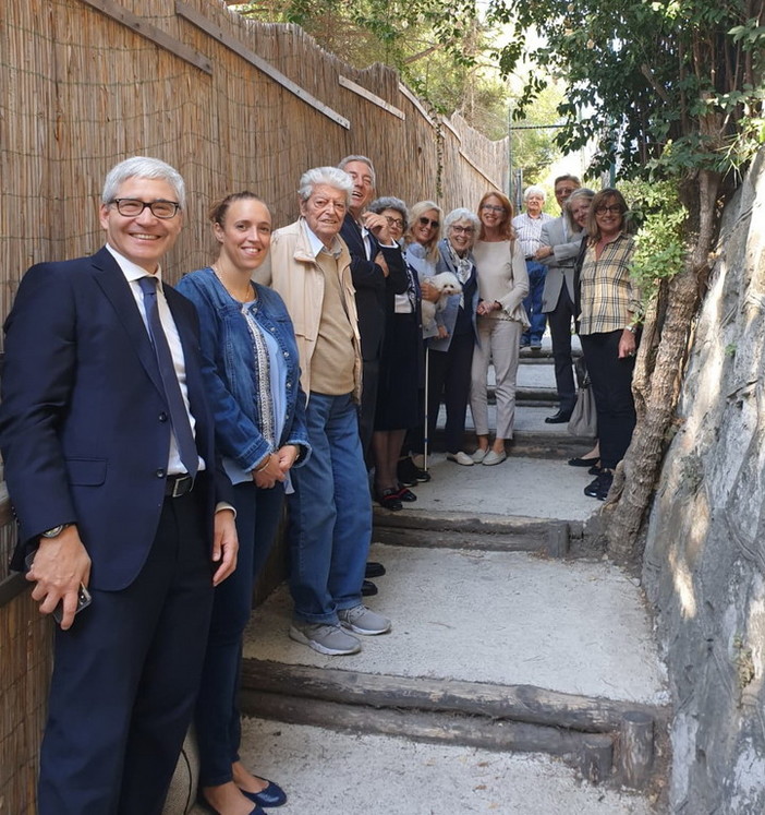 Ventimiglia: inaugurato ufficialmente ieri il passaggio pedonale che unisce San Secondo alla città (Foto)