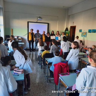 Sanremo: prosegue con successo nelle scuole Primarie il progetto didattico 'Kairos' Sanremo: prosegue con successo nelle scuole Primarie il progetto didattico 'Kairos'