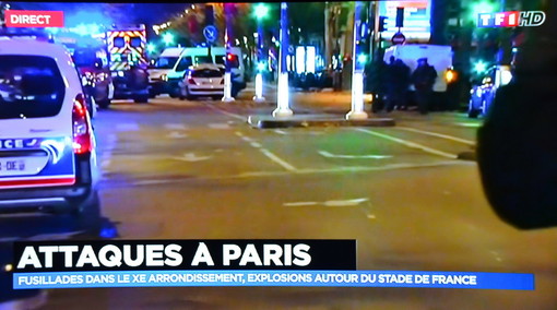 Attentati di ieri sera a Parigi: le reazioni nel mondo politico imperiese nei 'social' dei Sindaci del ponente Attentati di ieri sera a Parigi: le reazioni nel mondo politico imperiese nei 'social' dei Sindaci del ponente