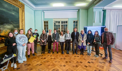 La presentazione in Comune a Sanremo La presentazione in Comune a Sanremo
