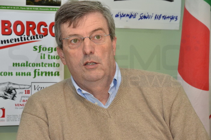 Il Presidente della Regione Burlando lunedì prossimo sarà nell'imperiese a Chiusanico e Cesio