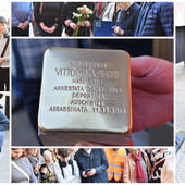 Sanremo: altre cinque ‘Pietre di Inciampo’ oggi installate in città, ora sono undici (Foto e Video) Sanremo: altre cinque ‘Pietre di Inciampo’ oggi installate in città, ora sono undici (Foto e Video)