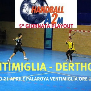 Pallamano: il Ventimiglia stasera si gioca la permanenza in A2