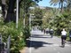 La pista ciclabile a Sanremo