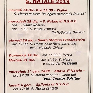 Sanremo: ecco gli orari della chiesa di Santo Stefano per le festività natalizie Sanremo: ecco gli orari della chiesa di Santo Stefano per le festività natalizie
