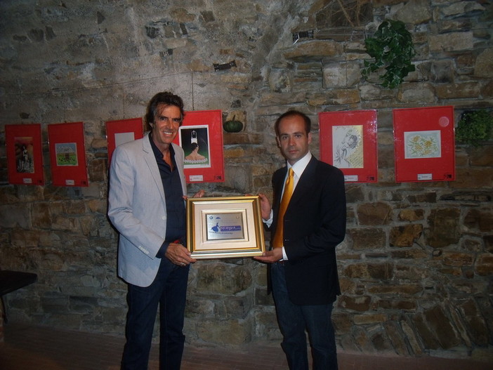 Pepi Morgia vincitore della 1a edizione del 'Premio Città di Civezza per la Multimedialità'