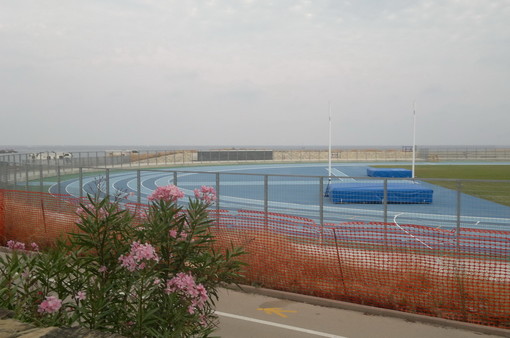 Sanremo: pista d'atletica finita ma manca il collaudo e la società che la gestisca Sanremo: pista d'atletica finita ma manca il collaudo e la società che la gestisca