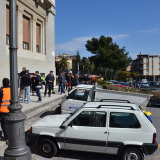 Una delle tante immagini di una protesta dei dipendenti della TraDeCo.