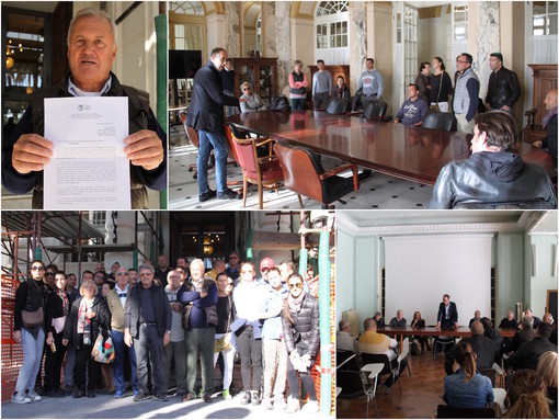 Sanremo: in Comune monta la protesta dei giostrai del Luna Park: “Non vogliamo andare in valle Armea”. Si fa strada l'ipotesi del posteggio del Casinò (Foto e Video)