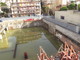 Imperia: allagato il cantiere del Palasalute di via Acquarone, Vigili del Fuoco al lavoro con le idrovore Imperia: allagato il cantiere del Palasalute di via Acquarone, Vigili del Fuoco al lavoro con le idrovore