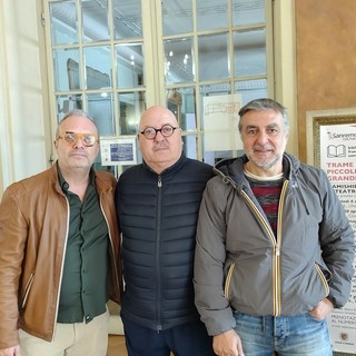 Dialogo in Comune a Sanremo tra il sindaco Alessandro Mager e il polo civico Dialogo in Comune a Sanremo tra il sindaco Alessandro Mager e il polo civico
