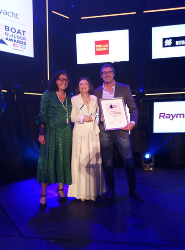 Sanremo: il cantiere Permare Amer Yachts vincitore al Boat Builder Awards di Amsterdam Sanremo: il cantiere Permare Amer Yachts vincitore al Boat Builder Awards di Amsterdam