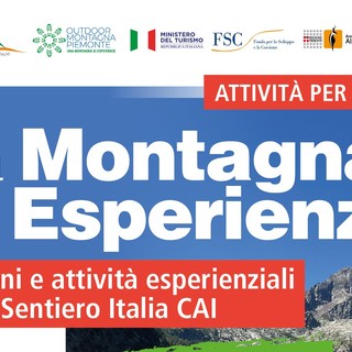 “Una Montagna di Esperienze”: escursioni e attività per famiglie lungo il Sentiero Italia CAI per scoprire le valli alpine cuneesi “Una Montagna di Esperienze”: escursioni e attività per famiglie lungo il Sentiero Italia CAI per scoprire le valli alpine cuneesi