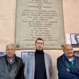 Da sinistra: Enzo Fantozzi, Fulvio Fellegara e Claudio Vaniglia