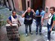 L'intervento di Polizia Municipale e Polizia in via Riccobono