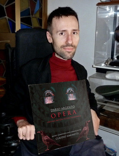 Il musicista sanremese Paolo Prevosto nell'edizione speciale della colonna sonora di ‘Opera’ di Dario Argento