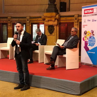 Oggi a Genova il presidente dell'assemblea regionale Alessandro Piana allo Smau Oggi a Genova il presidente dell'assemblea regionale Alessandro Piana allo Smau