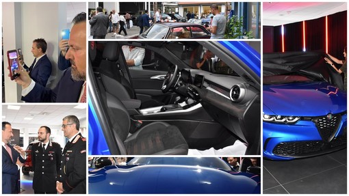 Sanremo: anteprima nazionale ieri da 'Grandi Auto' per l'Alfa Romeo Tonale, un marchio che torna dopo 25 anni (Foto e Video)