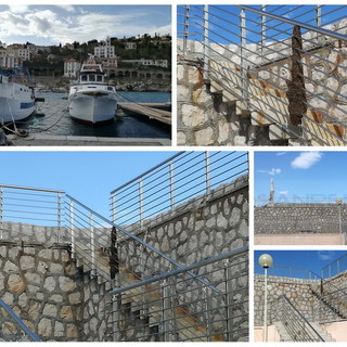 Bordighera: sciame d'api all'ingresso del porto, chiamati gli apicoltori per la rimozione (Foto)