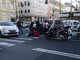 Sanremo: pedone investito in via Roma da un'auto francese, ferito portato in ospedale (Foto)