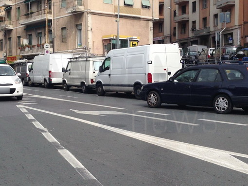 Sanremo: parcheggi 'inventati' nella zona del mercato... applicata la Legge scoperto l'inganno