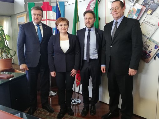 Incontro con delegazione russa, Piana: “Liguria e Russia sono legate da rapporti consolidati con scambi culturali e economici di grande importanza” Incontro con delegazione russa, Piana: “Liguria e Russia sono legate da rapporti consolidati con scambi culturali e economici di grande importanza”