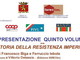 Domani a Ventimiglia presentazione del 5° libro sulla resistenza: una pagina di storia della nostra provincia