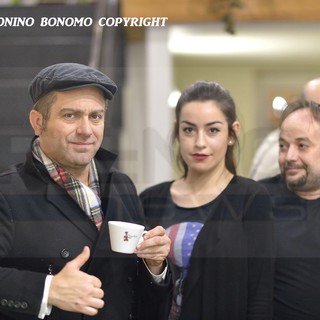 Sanremo: visita a sorpresa da 'Pane amore e fantasia' ieri pomeriggio dall'ex 'gieffino' Patrick Ray Pugliese