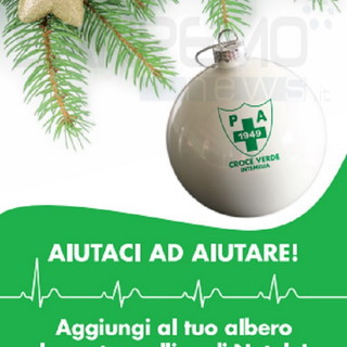 "Aiutateci ad aiutare": ecco la pallina di Natale esclusiva della Croce Verde Intemelia