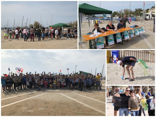 Arma di Taggia: oltre un centinaio di persone all'annuale appuntamento di pulizia delle spiagge (Foto)