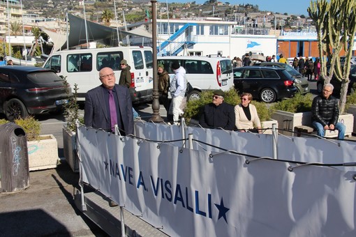 Sanremo, il prefetto di Imperia Romeo visita la nave “Aurelio Visalli” (Foto) Sanremo, il prefetto di Imperia Romeo visita la nave “Aurelio Visalli” (Foto)