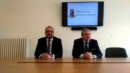 Imperia: presentato questa mattina il nuovo Vicario del Questore, Giovanni Temporale (Foto e Video)