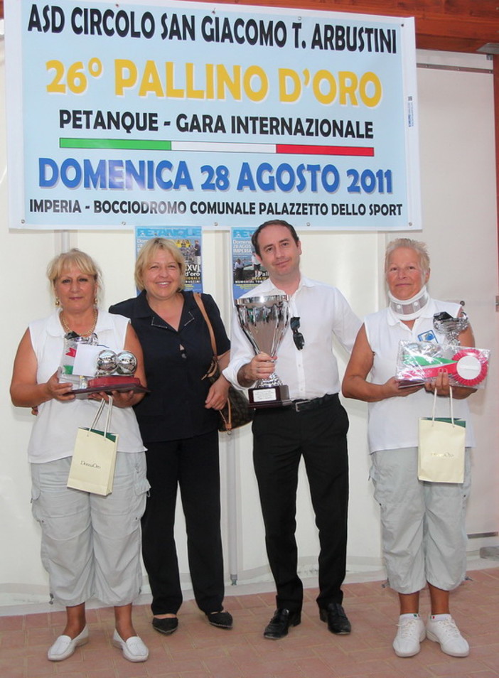 Imperia: cresce l'attesa per la 26a edizione del 'Pallino d'Oro' al Circolo San Giacomo