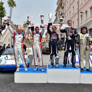 Al Sanremo Rally Storico, 'Lucky'-Pons sul gradino più alto del podio