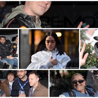 Festival di Sanremo 2023: proseguono le prove all'Ariston, ieri caccia a Elodie, Sangiovanni e Zarrillo (Foto)