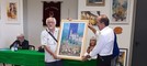 Olivetta San Michele, pittura estemporanea: Giuliano Arras conquista il Premio Acquisto Farmacia Igea a Muriaglio (Foto)