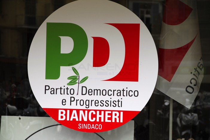 Il point del Pd in piazza Eroi