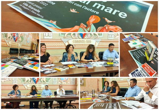 Diano Marina: scatta il 24 giugno il festival letterario 'Due parole in riva al mare', oggi la presentazione (Foto e Video)