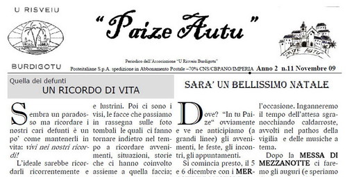 Avvicendamento alla direzione del mensile 'Paize Autu': al posto di Giancarlo Pignatta c'è Alice Spagnolo