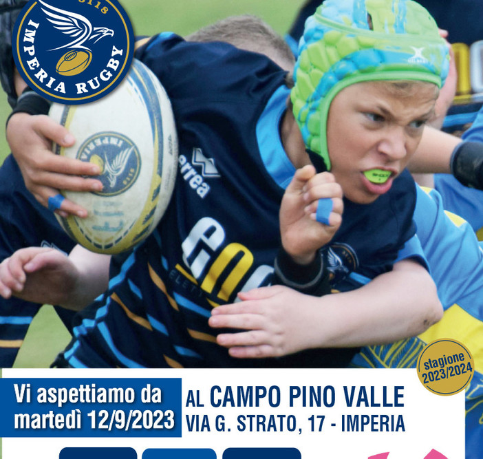 Riprendono gli allenamenti per le categorie giovanili dell'Imperia Rugby Riprendono gli allenamenti per le categorie giovanili dell'Imperia Rugby
