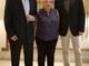 Il Cav. Uff. Paolo Alberti con la Signora Emilia Escolano ed il Dottor Sergio Vera Il Cav. Uff. Paolo Alberti con la Signora Emilia Escolano ed il Dottor Sergio Vera