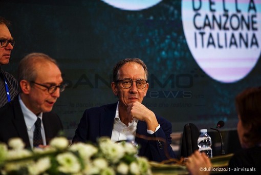 Alberto Biancheri in conferenza stampa Alberto Biancheri in conferenza stampa