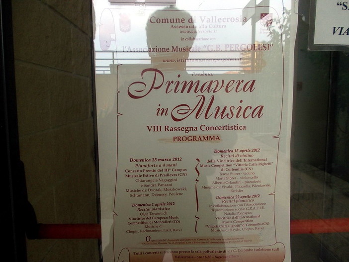 Vallecrosia: trionfo per l'edizione 2012 di 'Primavera in Musica' Vallecrosia: trionfo per l'edizione 2012 di 'Primavera in Musica'