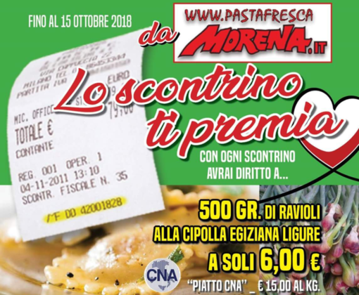 L'azienda Pasta Fresca di Ventimiglia promuove il Raviolo con la cipolla egiziana ligure