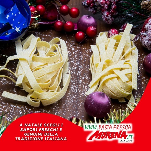 Non è Natale senza un piatto di Pasta Fresca Morena Non è Natale senza un piatto di Pasta Fresca Morena