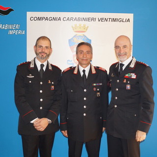 In pensione il comandante della stazione Carabinieri di Ventimiglia Nicola Catanese, al suo posto il Maresciallo Fabrizio Panone