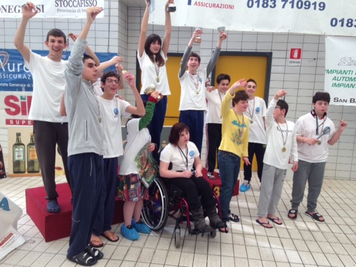 Imperia: tutti i vincitori del Campionato Regionale Fisdir di nuoto disputato alla 'Felice Cascione'