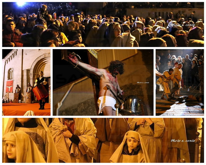 Ventimiglia: grande partecipazione ieri sera nella città alta per la 'Passione di Cristo' (Foto) Ventimiglia: grande partecipazione ieri sera nella città alta per la 'Passione di Cristo' (Foto)