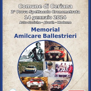Ceriana: il 14 gennaio tornano a rombare i motori con la 2a edizione della 'Prova spettacolo'