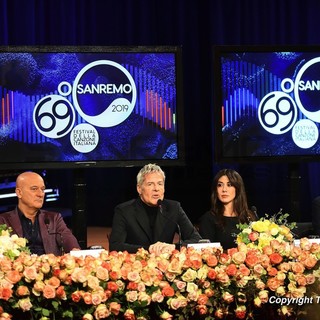 La presentazione del Festival al Teatro del Casinò La presentazione del Festival al Teatro del Casinò